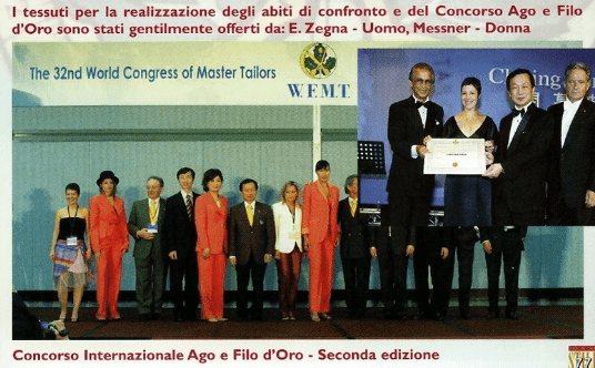 Concorso Internazionale Ago e Filo D'Oro e 32nd World Congress of Master Tailors